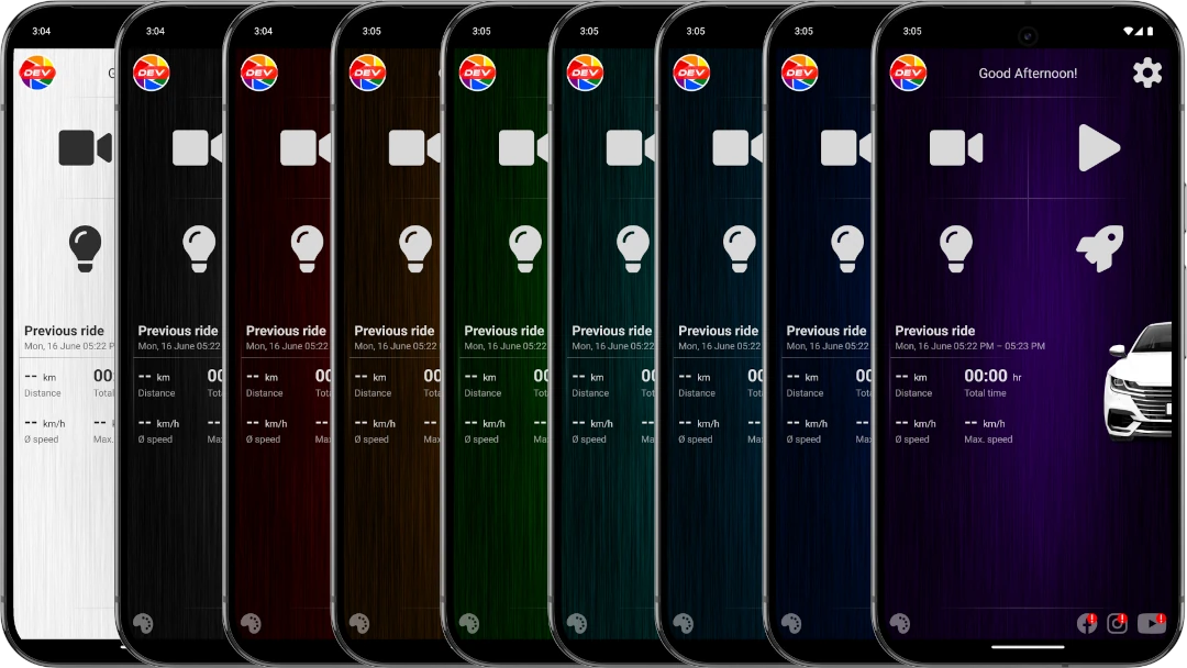 Customizable Dark Themes
